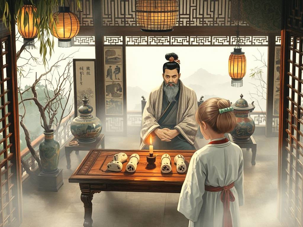 相术算命：命相故事之盲人摸骨