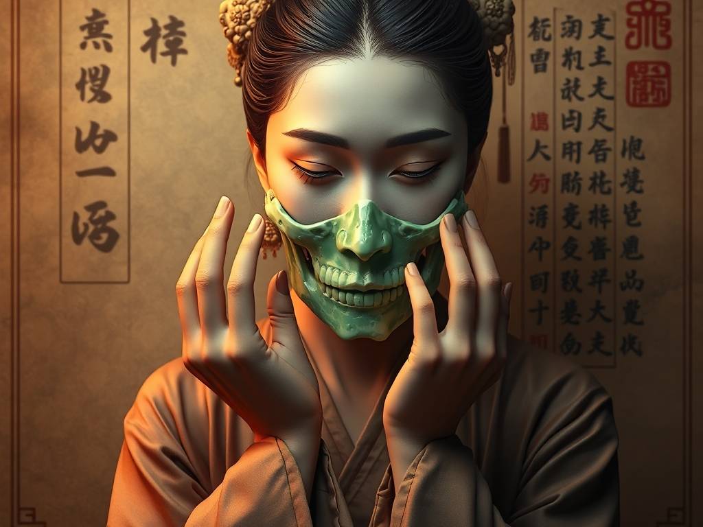 骨相学图解大全之翠环列星骨