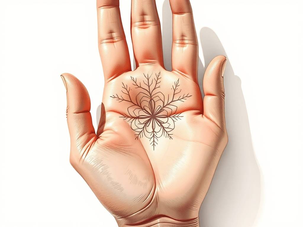 手相图解：障碍线