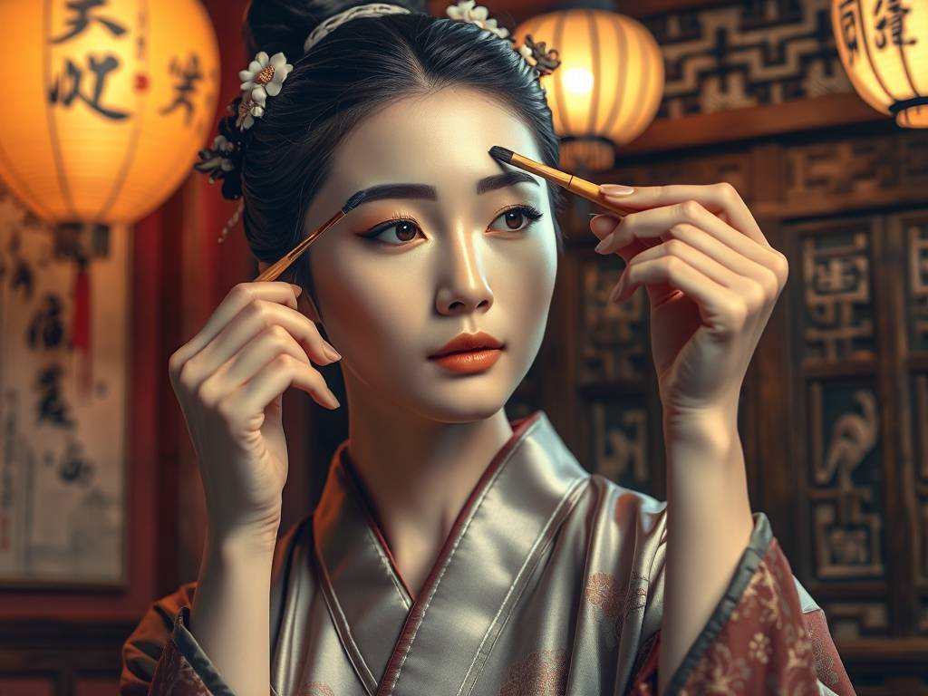 扫帚(zhǒu)眉怎么修眉