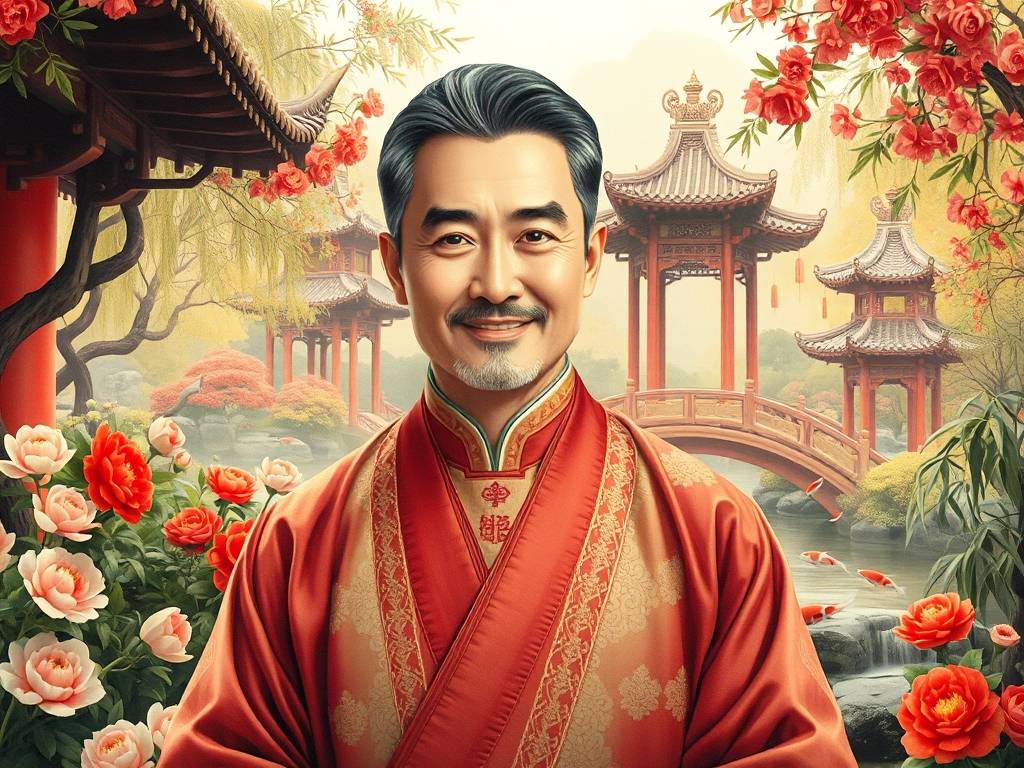 脸上富贵纹 财源广进容易大富大贵