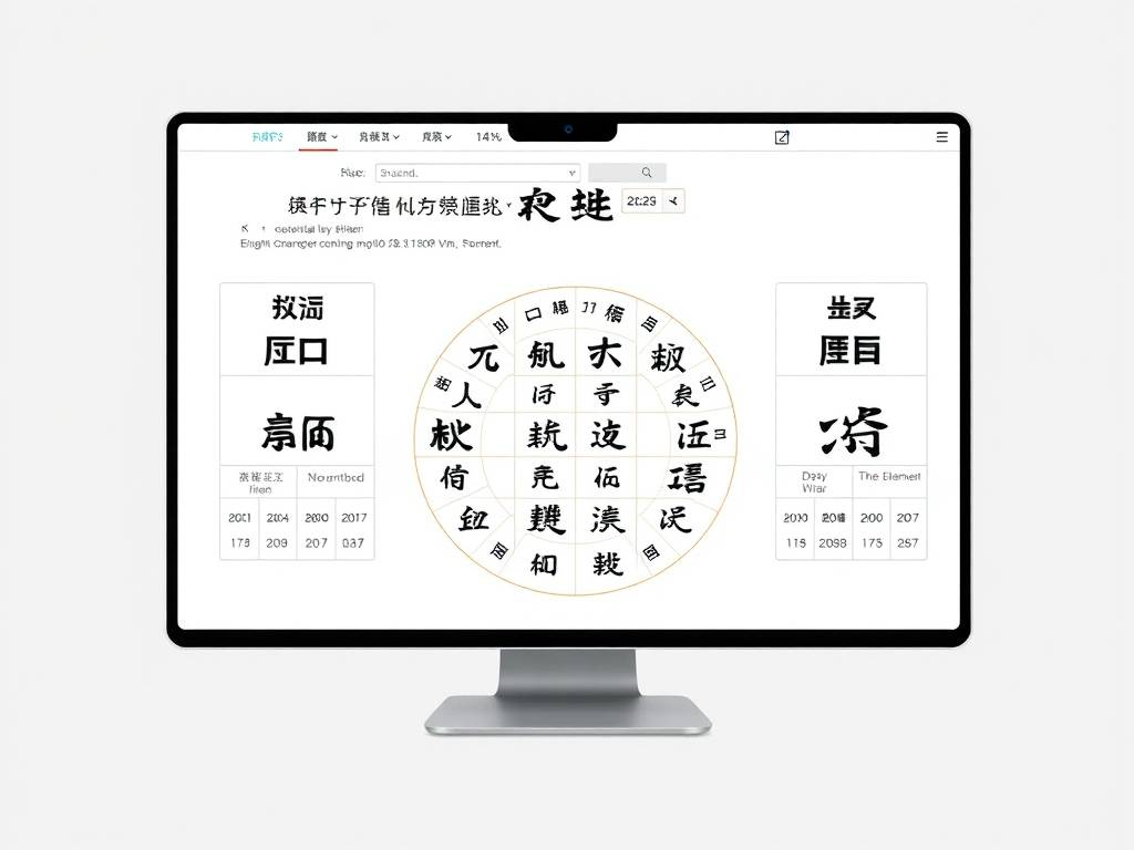 八字排盘在线查询