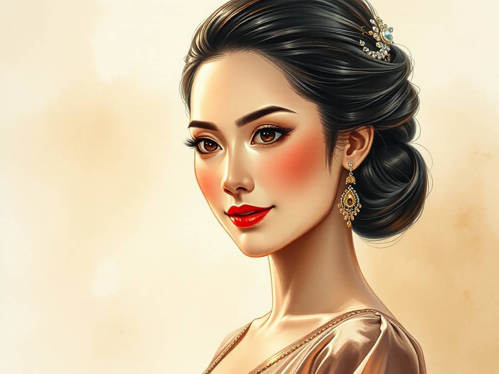 富贵至极的女人面相 嘴角上翘亲和力十足