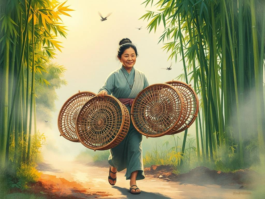 四斗六个簸萁的女人 事业上有贵人的帮助