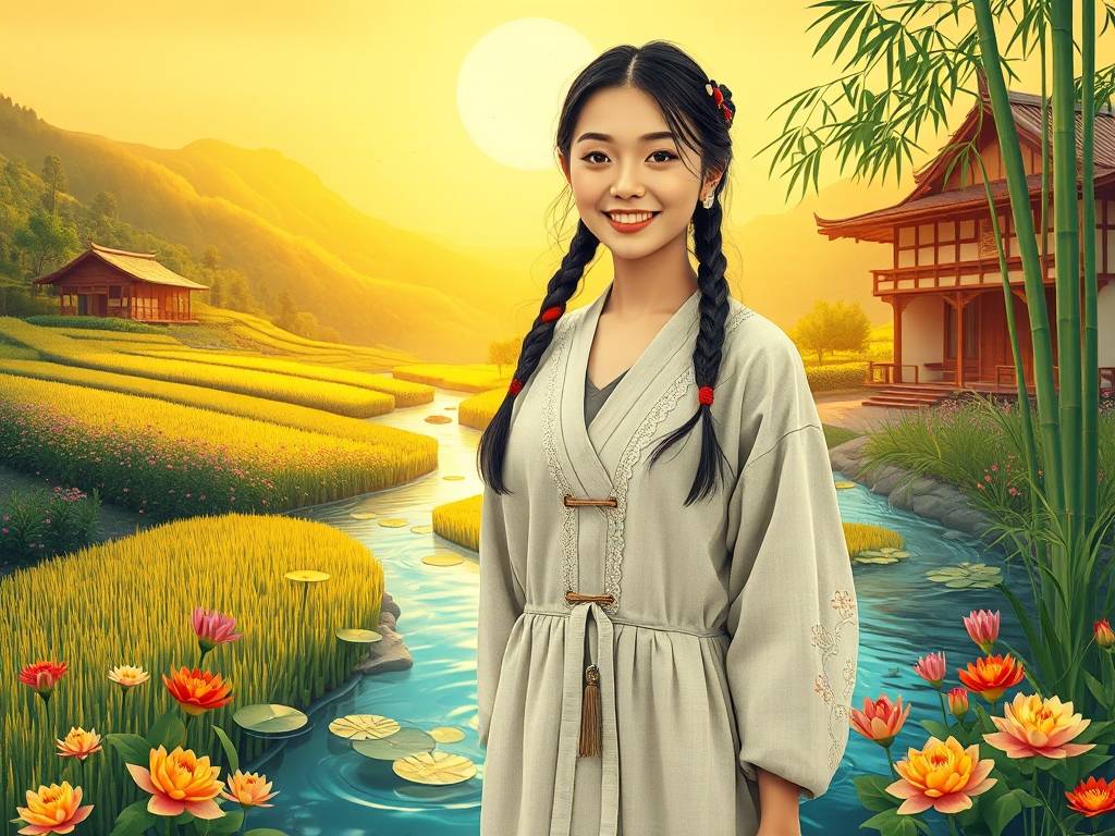 一看就很有福气的女孩子 福气满满则一生不缺钱