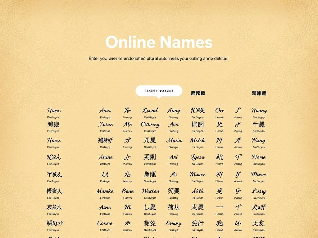 在线取名字网站