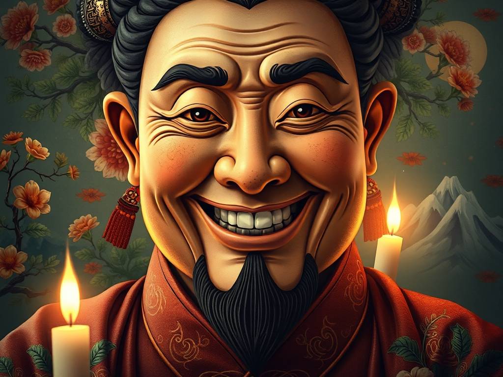 下巴痣的位置与命运图 福气满满生活大富大贵