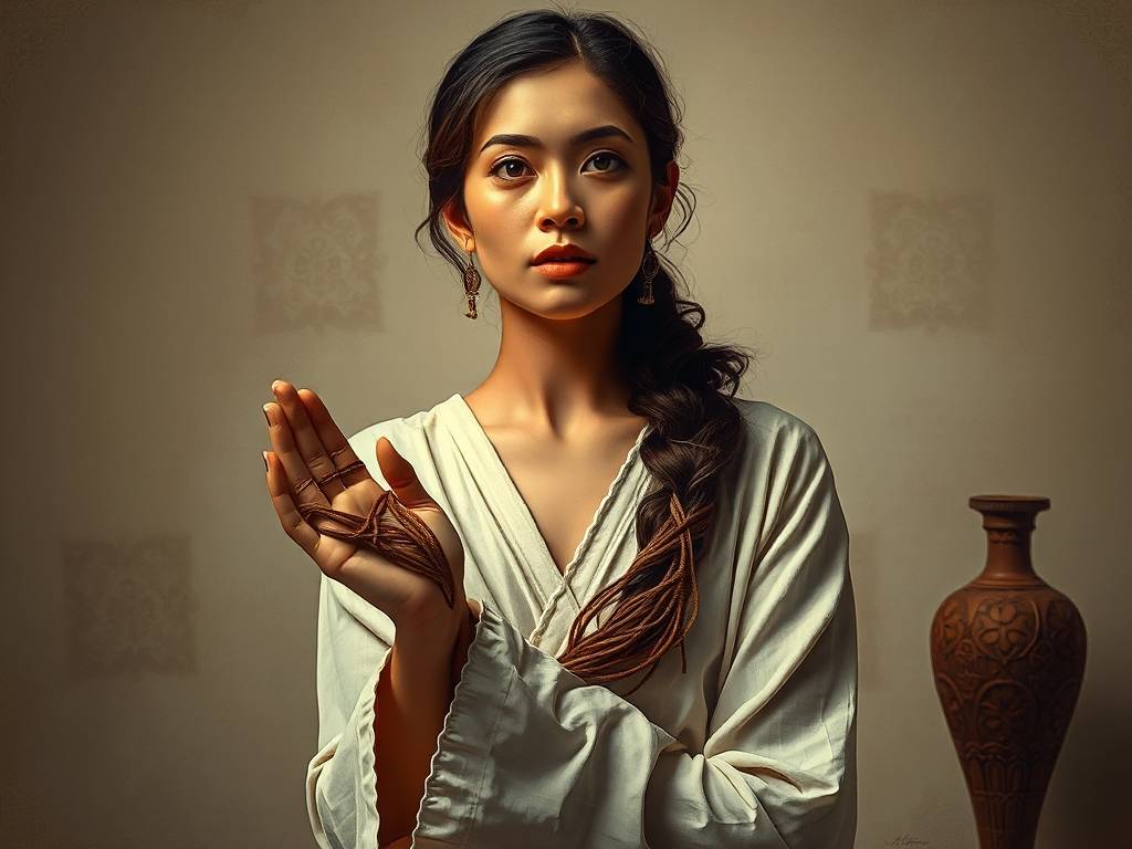 左手一个螺纹的女人命运 条件优越懂奋斗