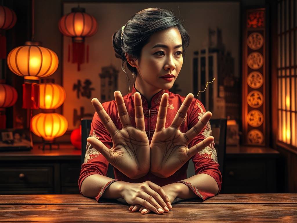 女人先穷后富的手相 两条玉柱纹先穷后富的典范