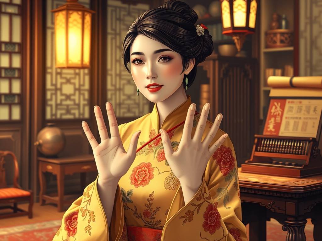 女人的富贵手(shǒu)相图解 理财纹多理财能力强