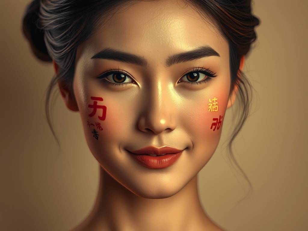 女人脸上十大福痣图片 福痣不能点掉