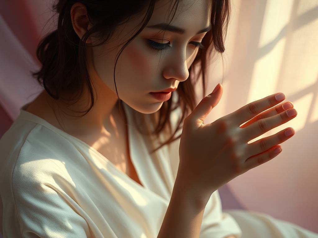 女右手感情线分叉两边分叉 爱情遗憾多中途分离