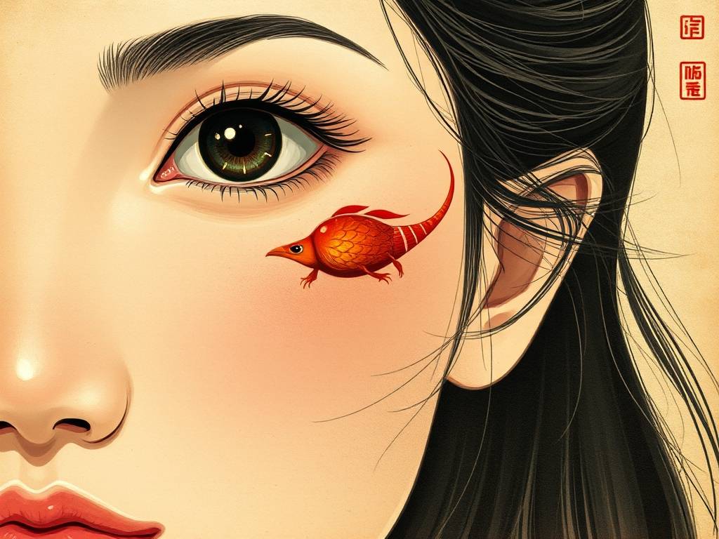 女人右眼(yǎn)痣图解大全 女人右眼(yǎn)凤尾痣说法