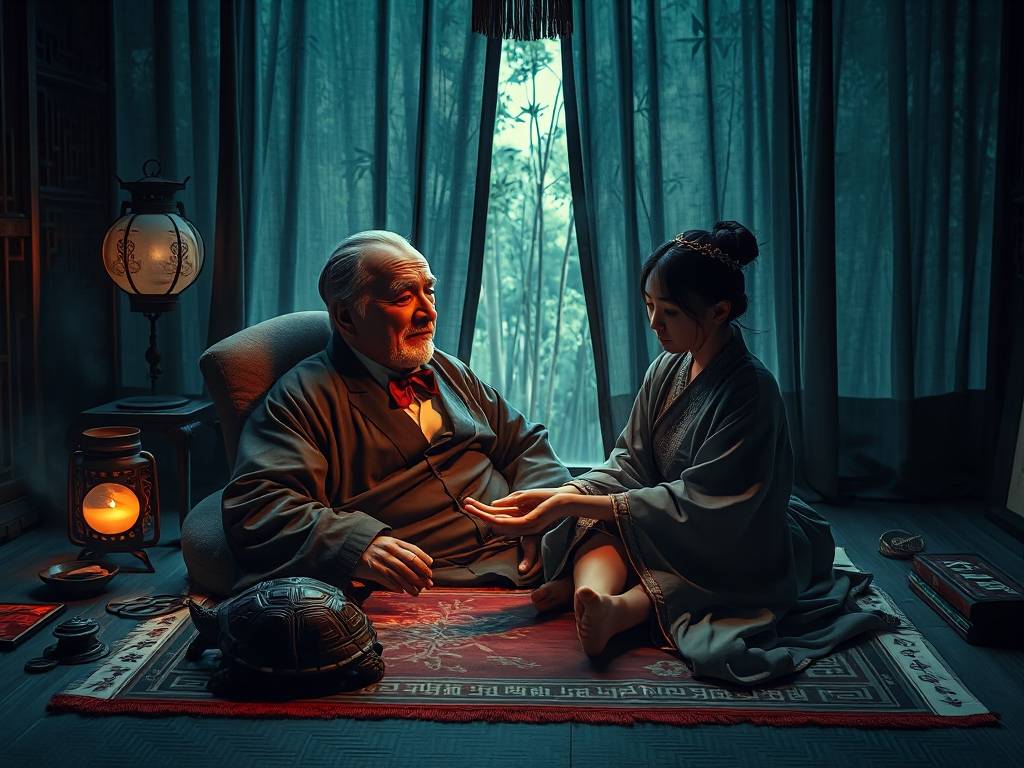 相术算命：命相故事之盲人摸骨