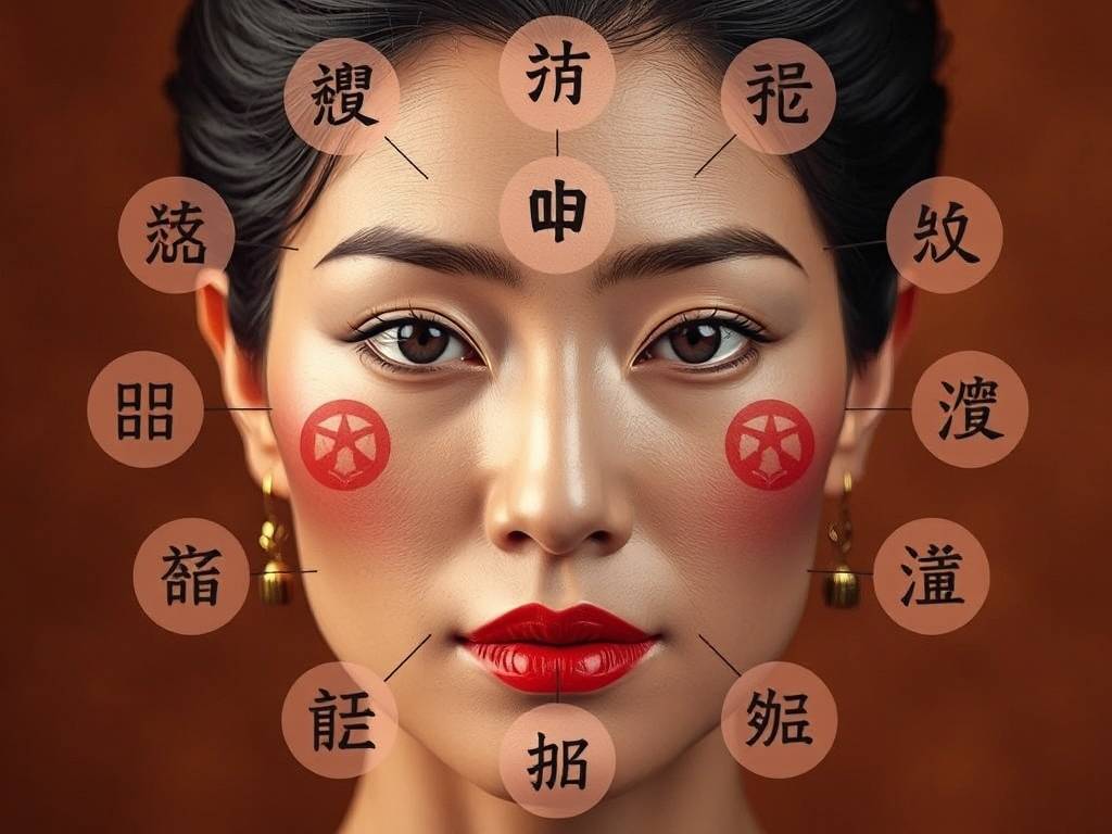 面部12宫与运程的关系