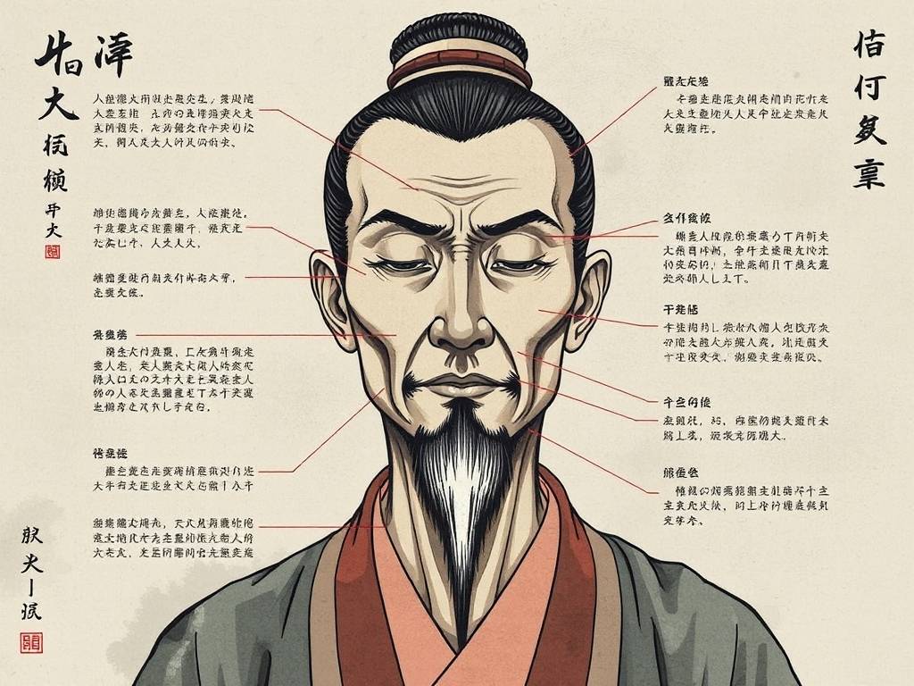 骨相学图解大全之青云上字骨