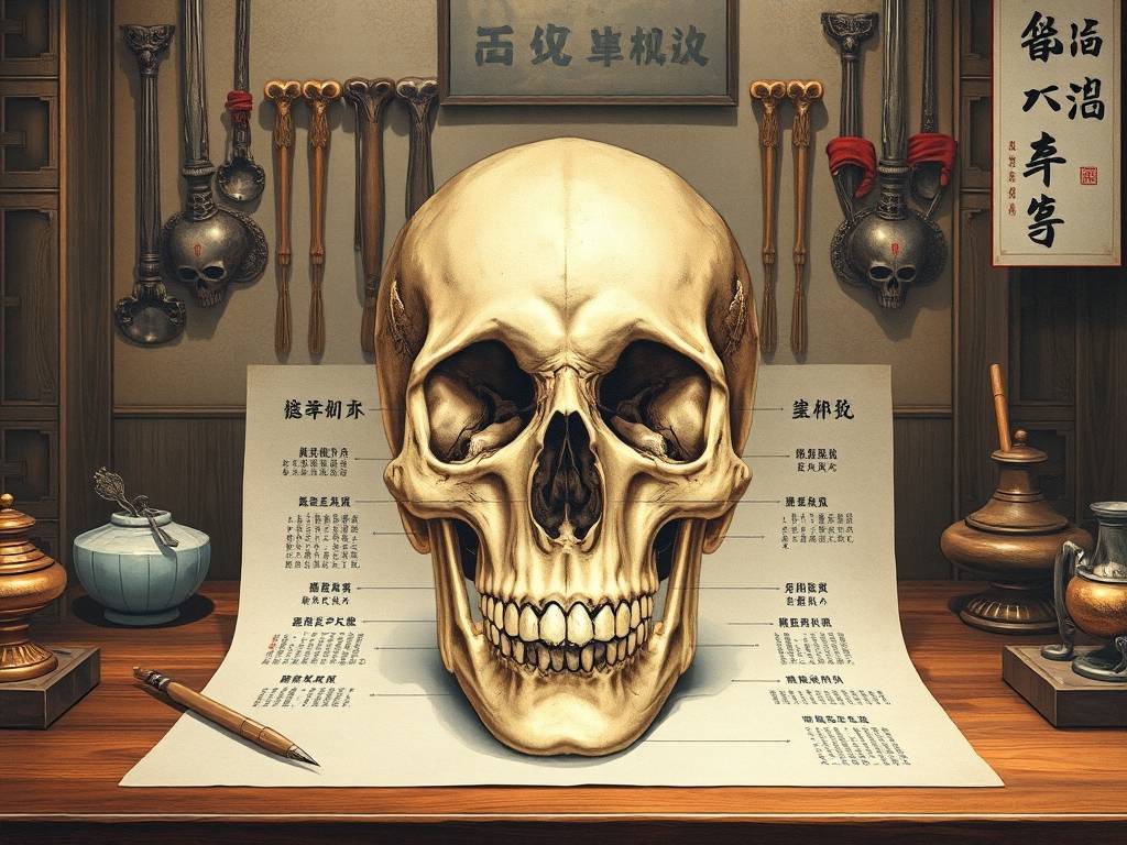 骨相学图解大全之青云上字骨