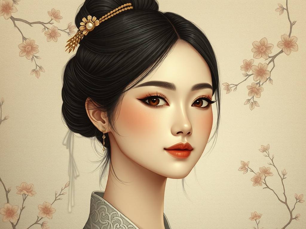 颧骨高女子面相解析