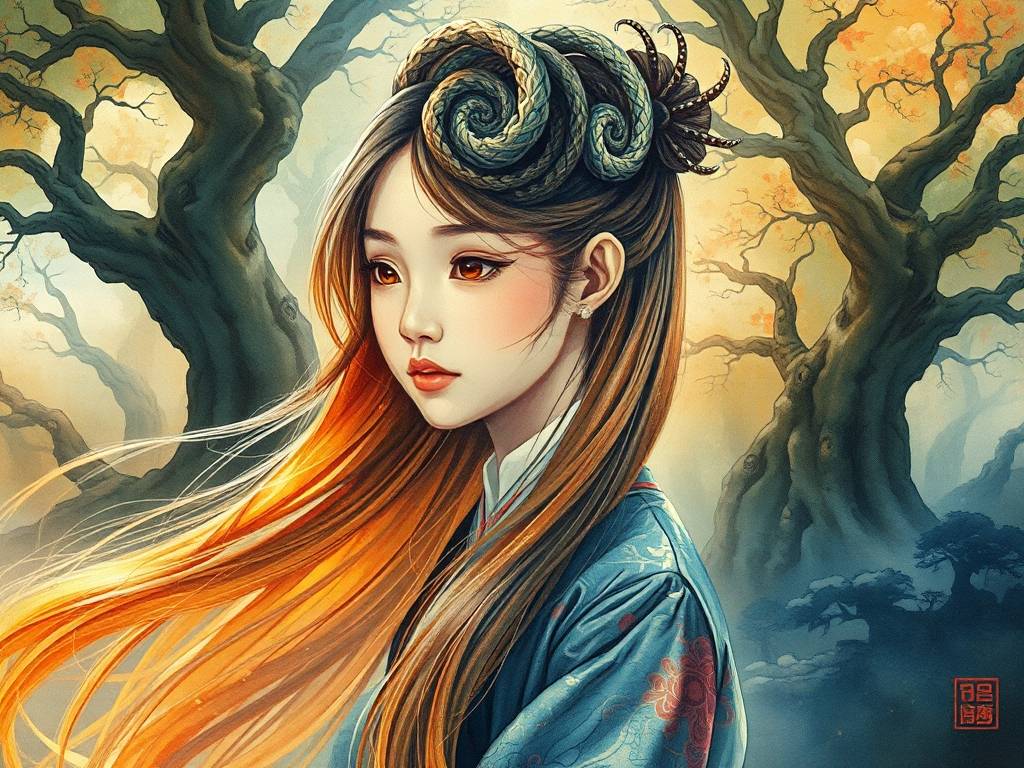 女孩頭(tóu)上二个旋命理说法 頭(tóu)上有双旋好在哪