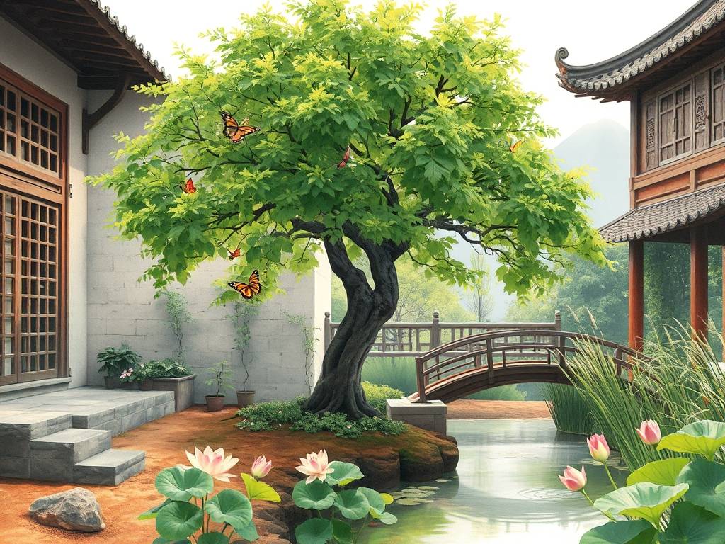 柚子树适合种植庭院风水