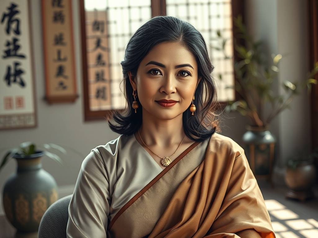 女人面相看权势 有福面相运势旺