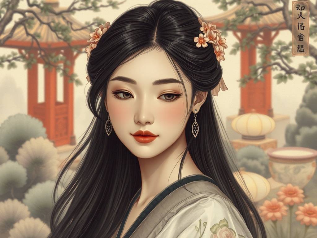 眉形与脸型的搭配