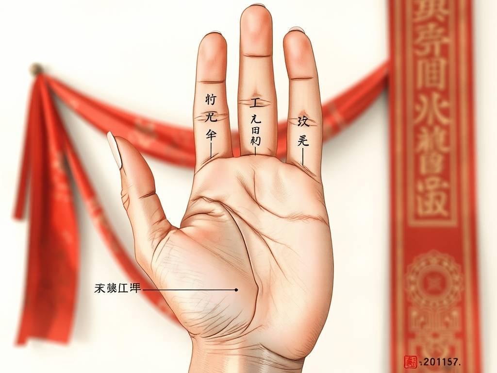 女人的掌纹线图解 手中的五大掌线如何分析