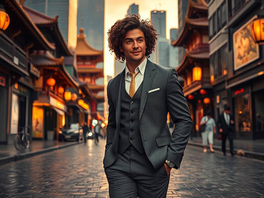 自来卷男人命好不