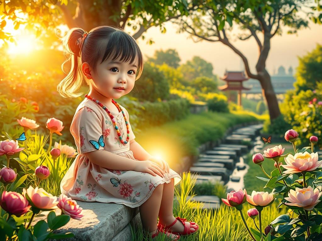 孩子聪明面相 活泼机灵长大成才