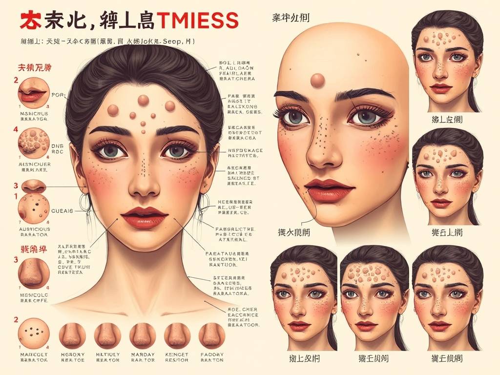女脸痣相图解大全 了解善痣與(yǔ)恶痣的区别