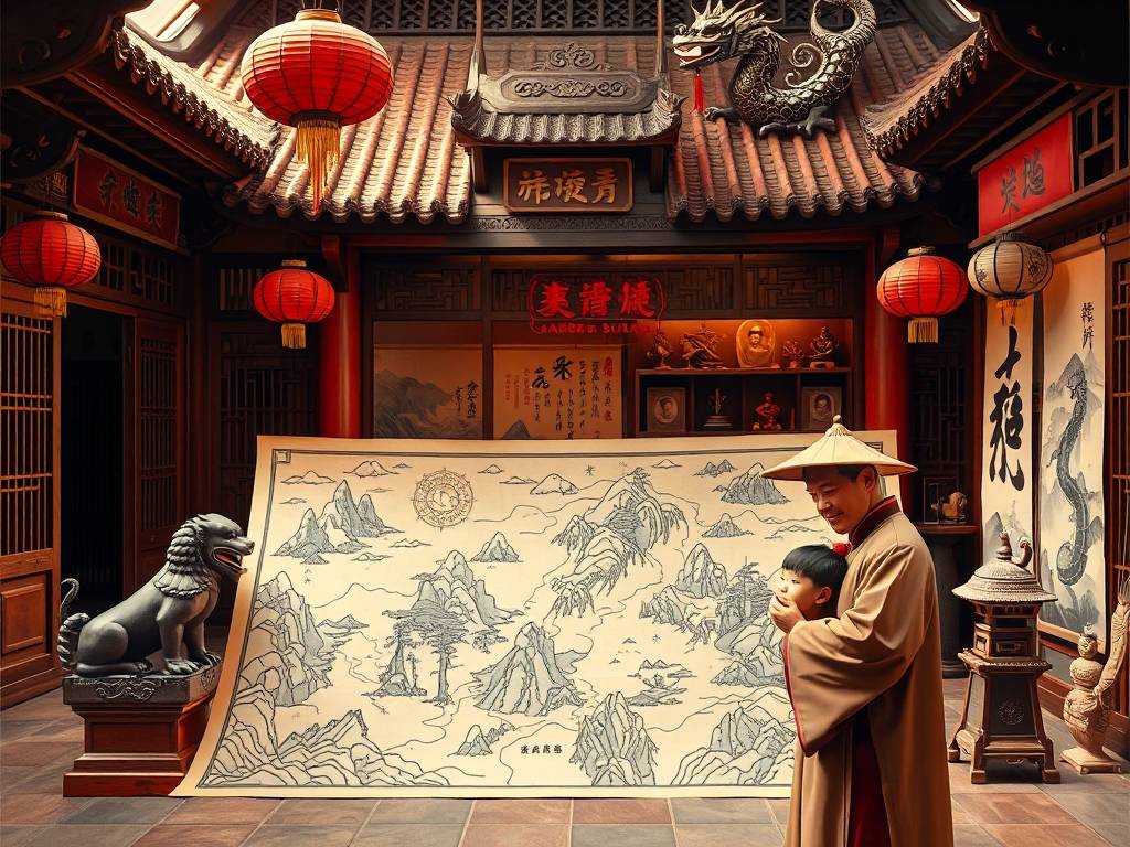 店铺风水财位图解