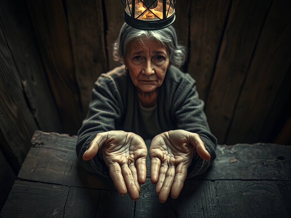 苦命女人的手相 人生经历崎岖奔波劳作多