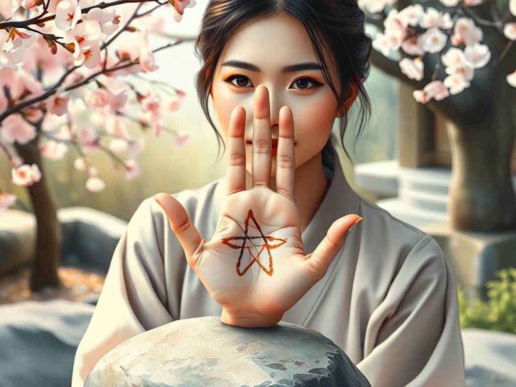 手相有x纹出手掌心命运 善良聪明学识渊博