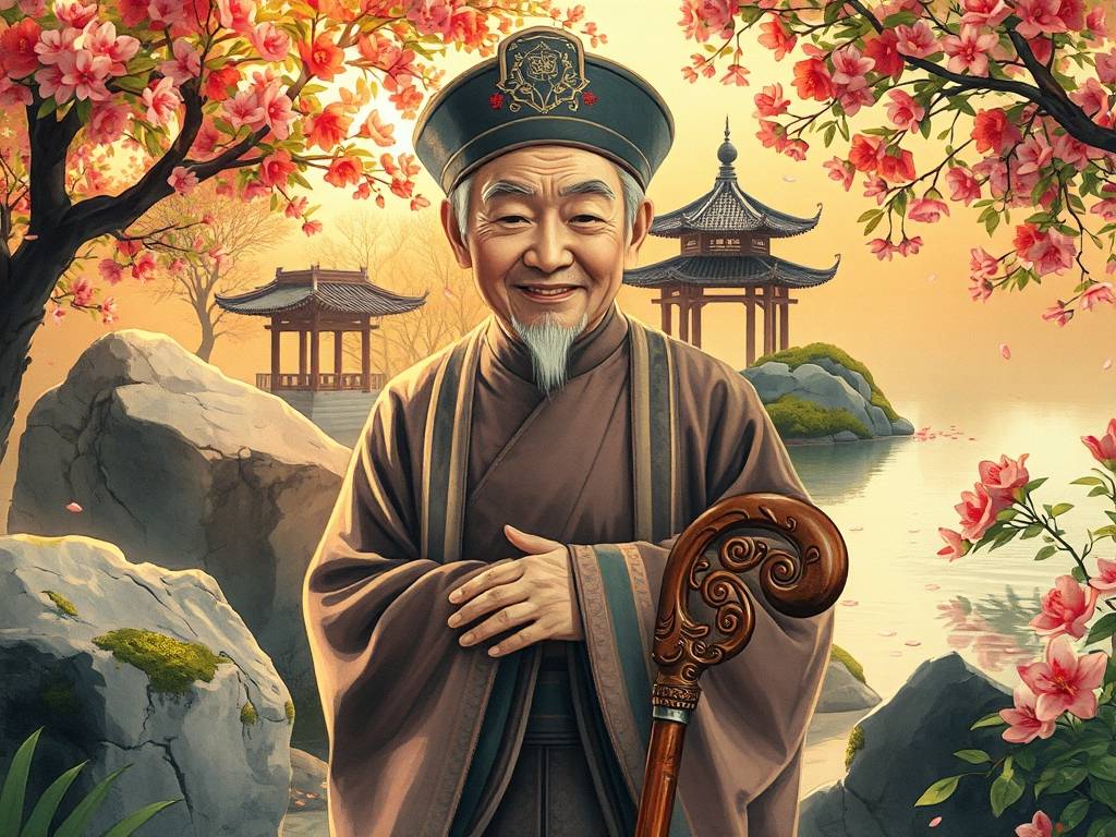 晚年幸福痣 一生荣华富贵寿命很长