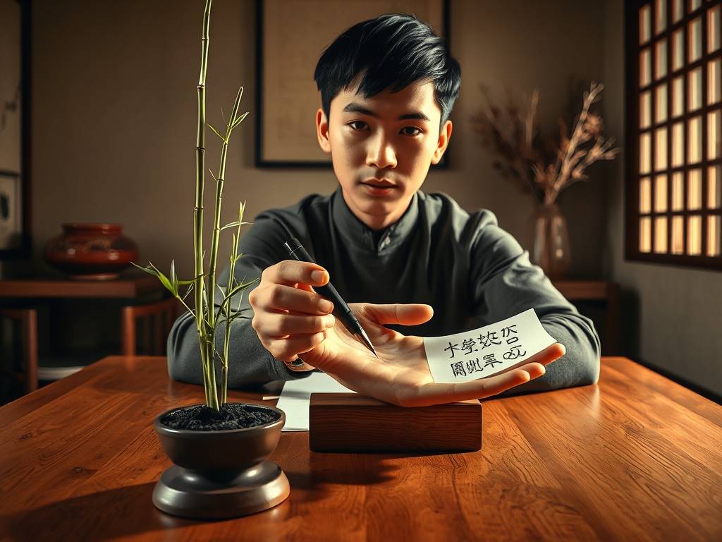如何自己看手相圖(tú)解 头脑聪慧自我控制能力强