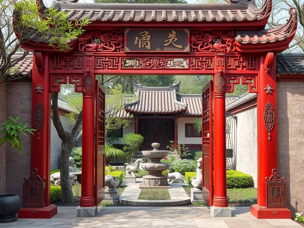 庭院门的吉利尺寸