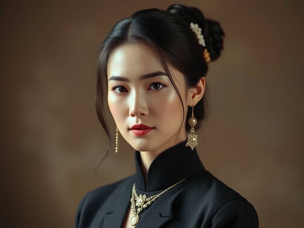 女命天庭饱满真的很重要 大方自然擅长交流