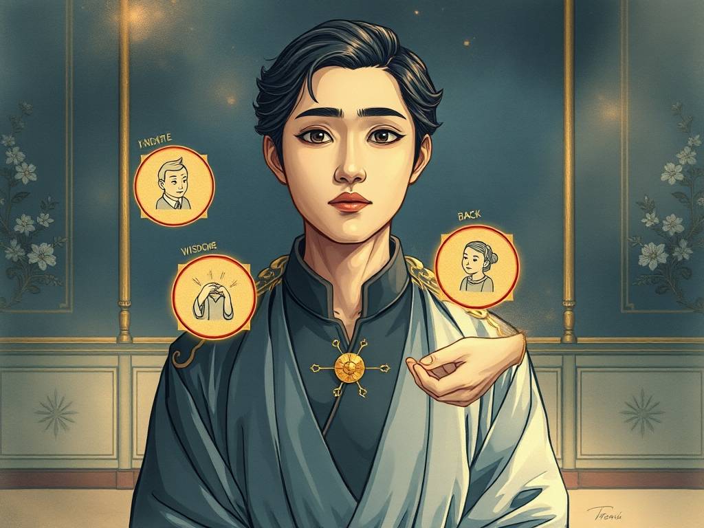 身上痣的位置与命运图解 事业顺利智谋多