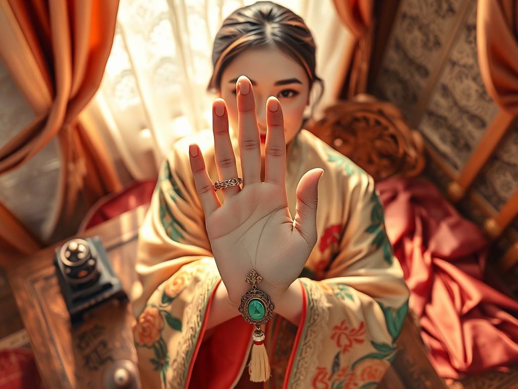 命里有钱人的女人手纹 好命的女人手相富贵