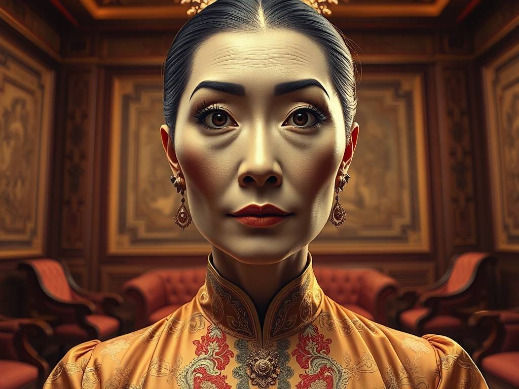 鼻子大下巴尖的人女人面相 算得上是阔太太