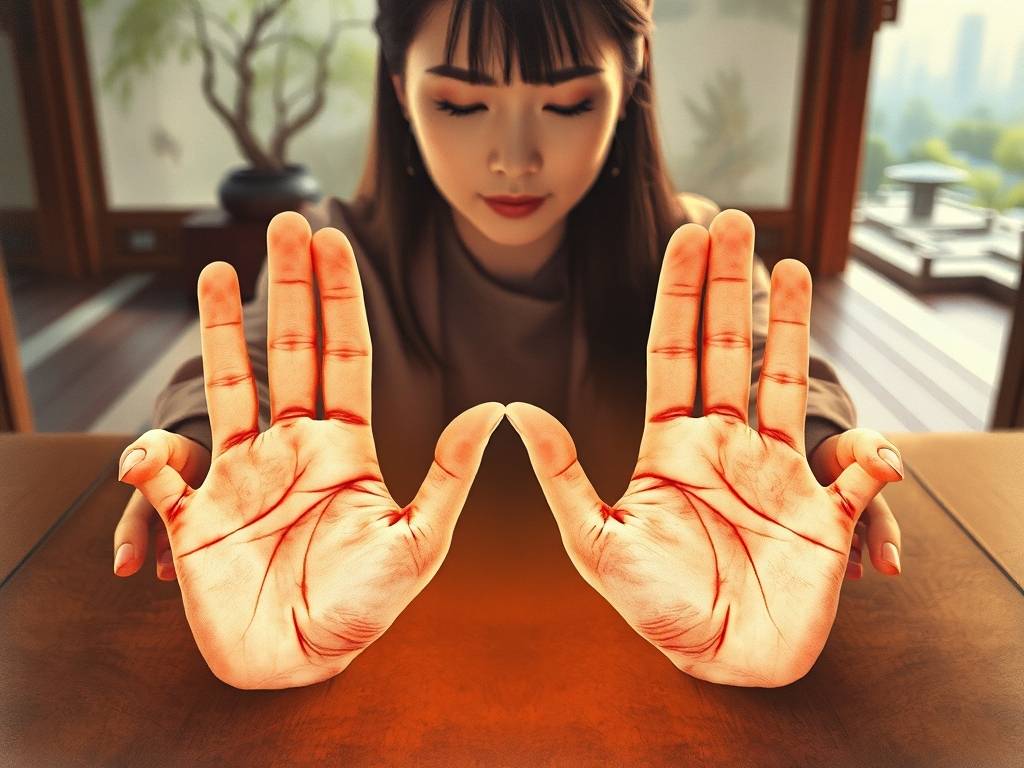 女人手相如何看出是否富贵 女人有财的手纹图