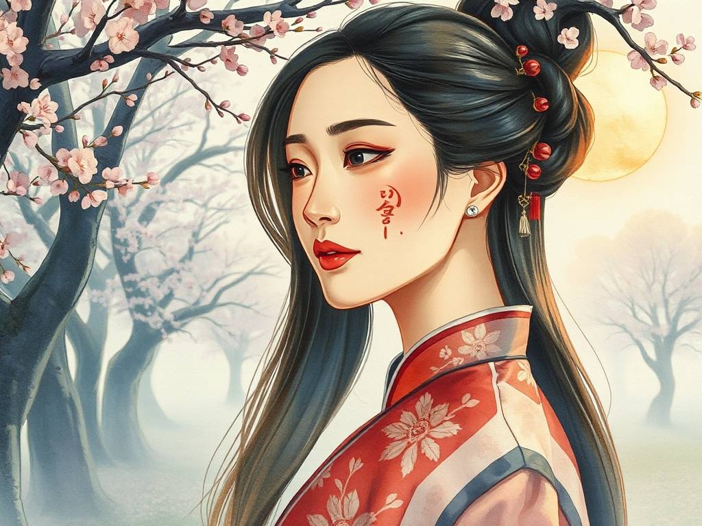 女生痣相与命运图解 部位不同人生运势有所差