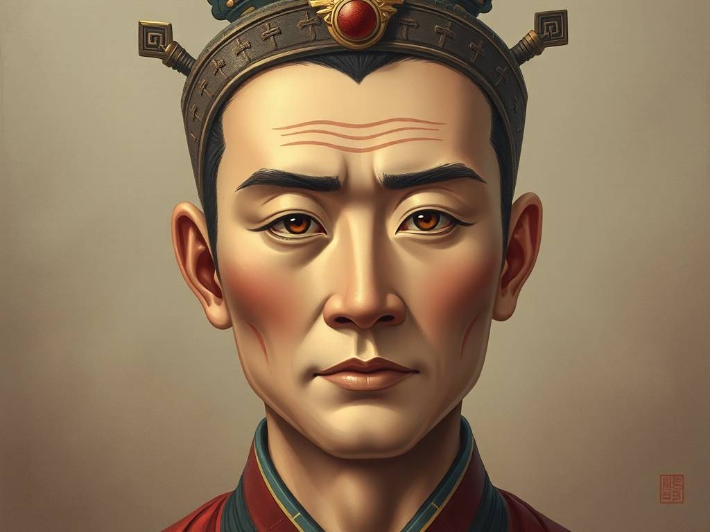 有福氣(qì)的额头面相图片 帝王额有权有势