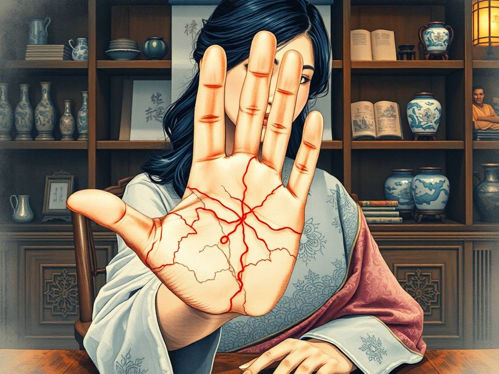 女性手相生命线图解 生命线有警示作用