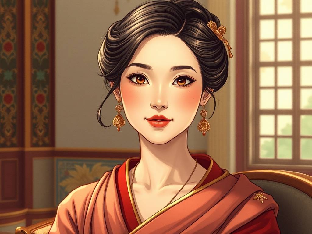 女人右眉毛里有痣图解 富贵且具有财运