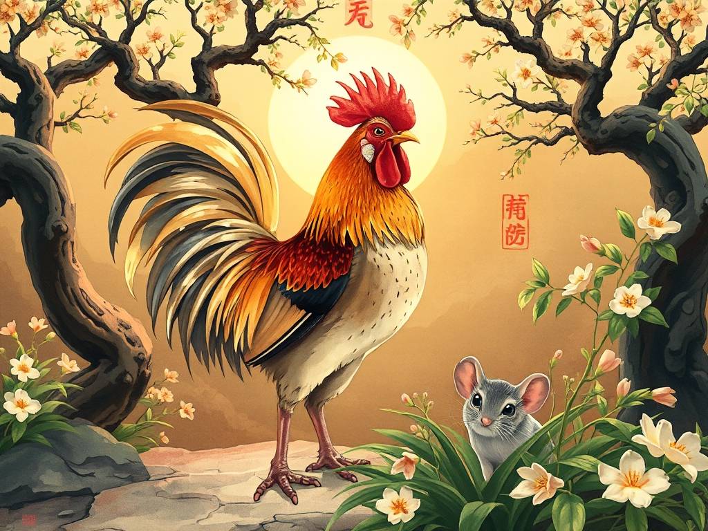 属鸡和属鼠