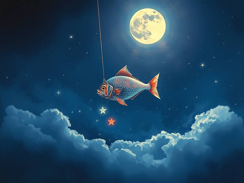 双鱼座：当我三更梦醒时，你是檐上落下的星