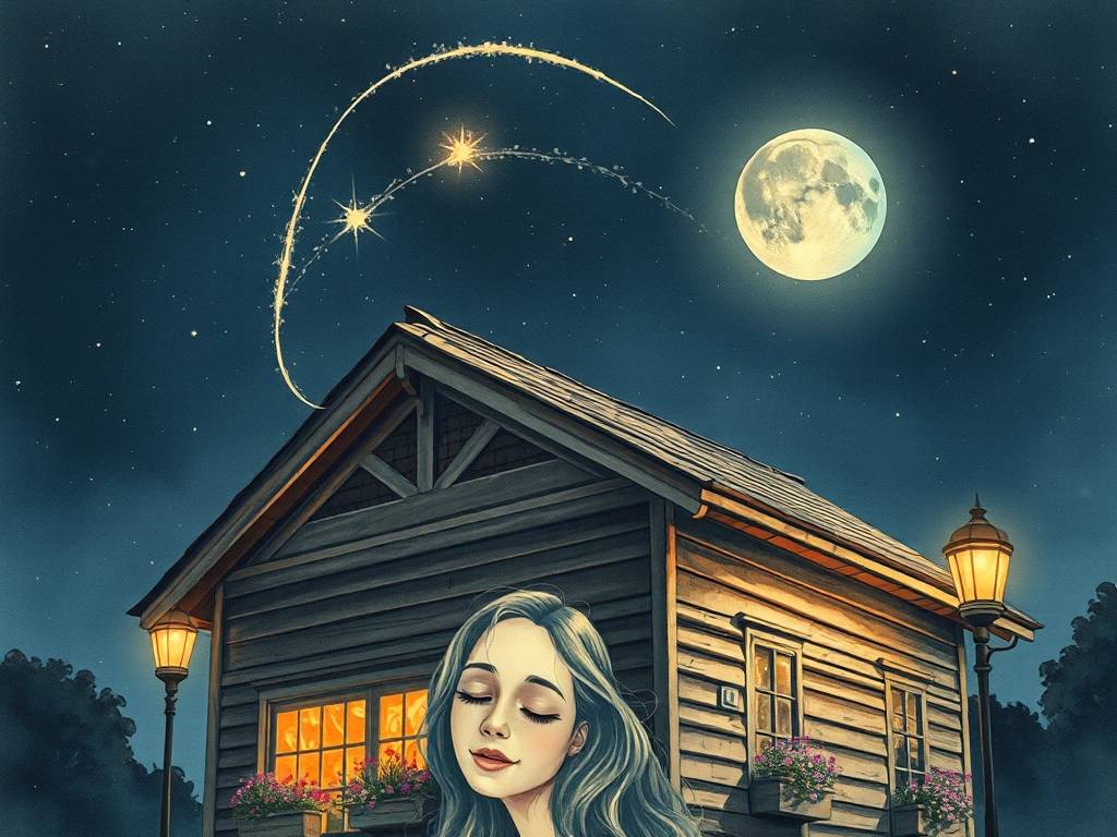 双鱼座：当我三更梦醒时，你是檐上落下的星