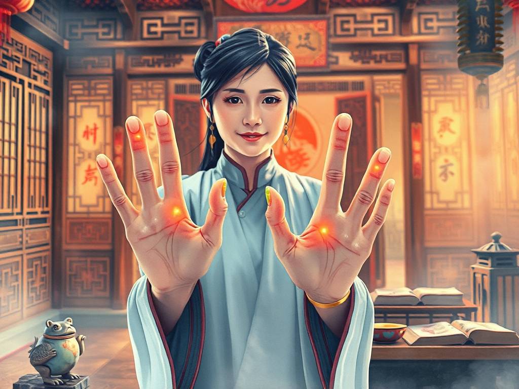 幸运五指占卜法