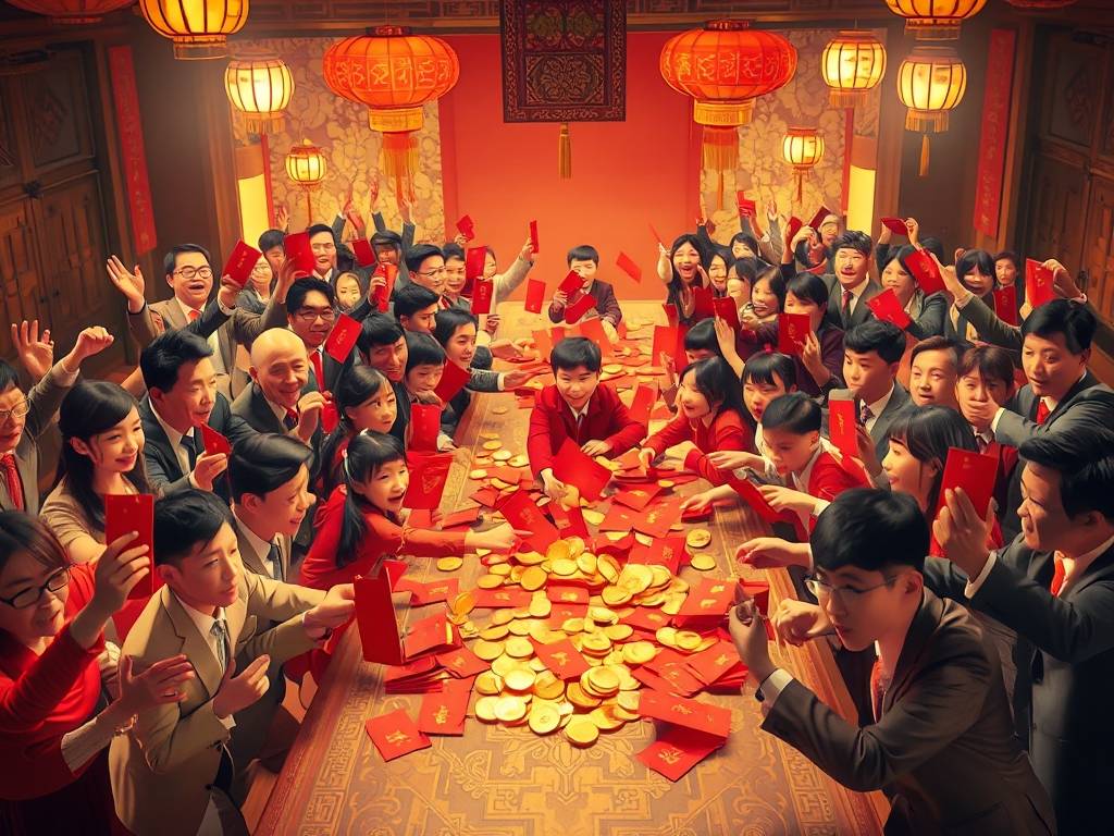 新年红包抢夺战看你的财运